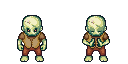 Zombie green pale 001